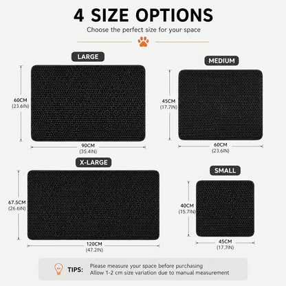 Double-Layer Cat Litter Trap Mat