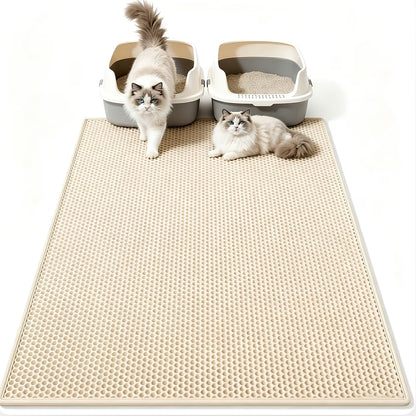 Double-Layer Cat Litter Trap Mat
