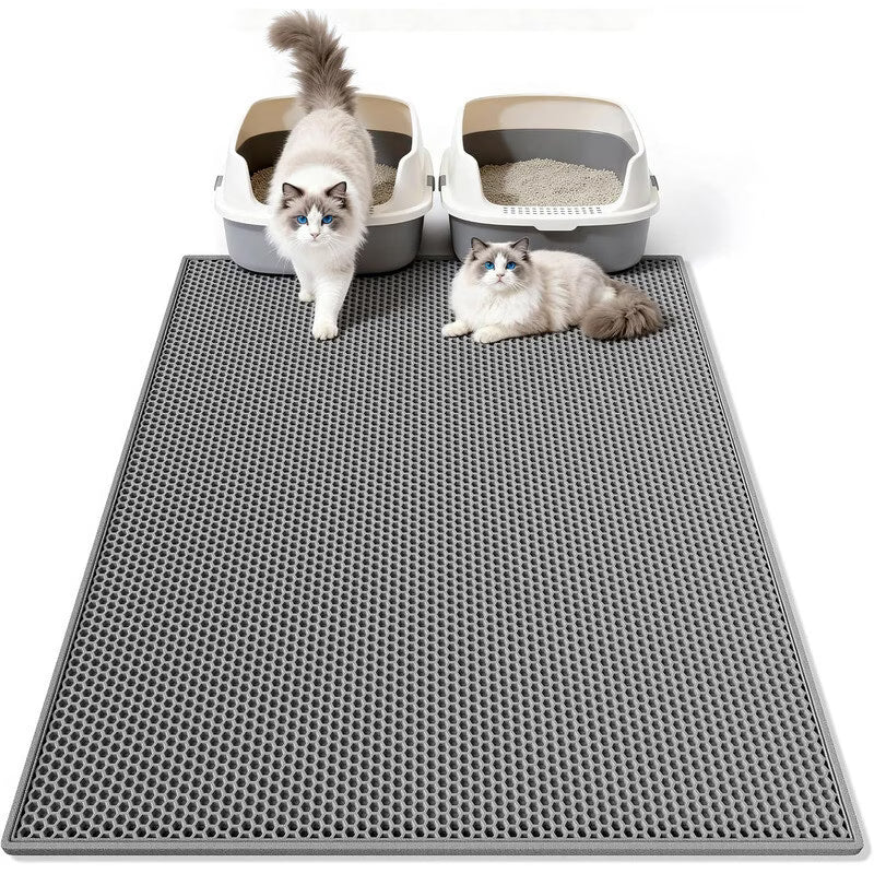 Double-Layer Cat Litter Trap Mat