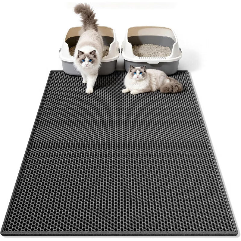 Double-Layer Cat Litter Trap Mat